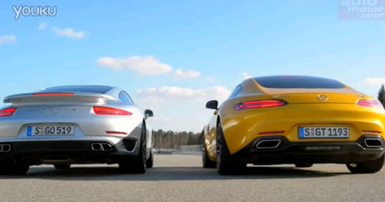 AMuS对比测试 AMG GT S vs. Porsche 911 Turbo